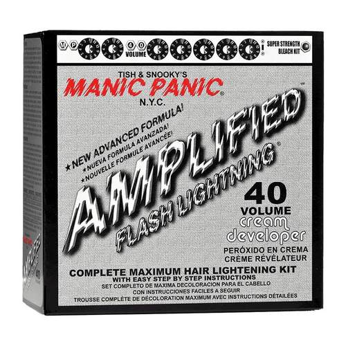 mp漂发剂纯植物不伤发快速褪色白金色漂发去黄褪色剂ManicPanic