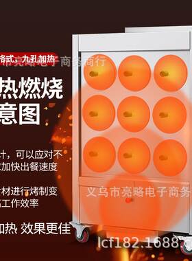 新款不锈钢烤地瓜机商用摆摊电热燃气碳烤地瓜炉子烤雪梨红薯烤箱