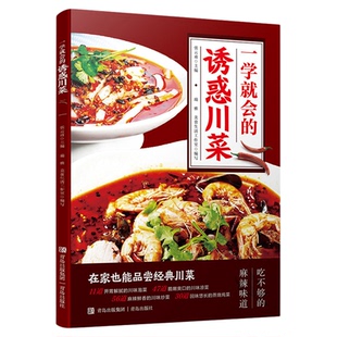 一学就会的诱惑川菜正版 过瘾川菜菜谱家常菜大全做法 舌尖上的中国美食家庭菜食谱八大菜系四川大碗香料调料大全烹饪做饭菜书籍
