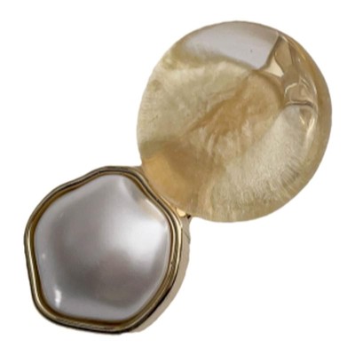 韩国进口珍珠气质简约刘海小发夹