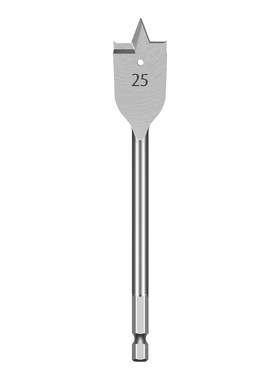 【木工开孔器】横刃三尖扁钻钻头