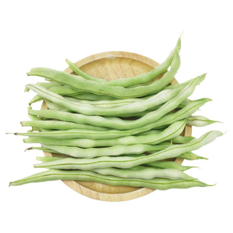 白不老豆角白豆角密云500g现摘
