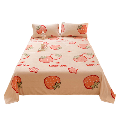 牛奶绒加厚床单|166人收藏