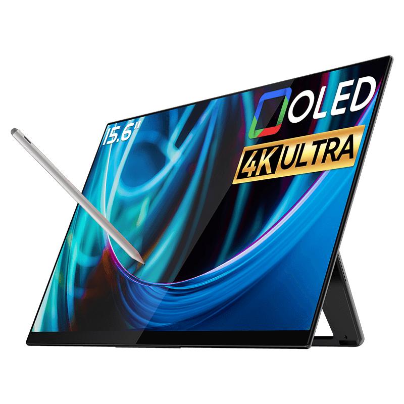 Ehomewei便携式显示器4KQLED R型17寸笔触电脑手机办公接拓展屏幕