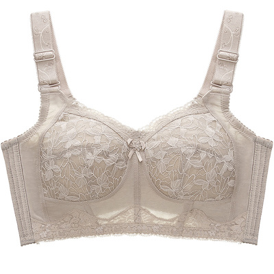 蒂兰蝶超薄无钢圈缩胸夏季内衣