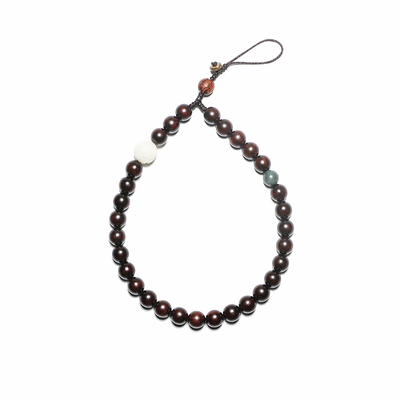 小叶紫檀手串链男女汽车钥匙古风