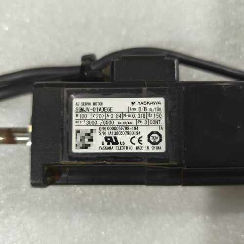询价-安川100W伺服电机SGMJV01ADE6E-可维修