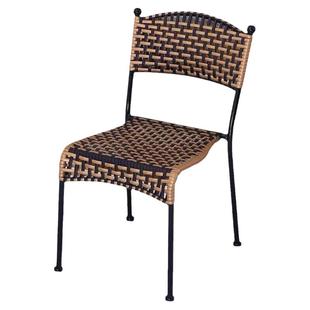 编织藤椅手工编织家用靠背椅户外儿童椅快递椅小藤椅家用单人