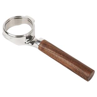 watchget平置无底手柄 58mm意式咖啡机把手辣妈E61冲煮头双层粉碗