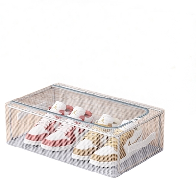 家用鞋盒透明省空间防尘存放盒