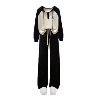 香港靓妞女童秋款女装2026年新款时尚潮流套装12到15岁大童两件套