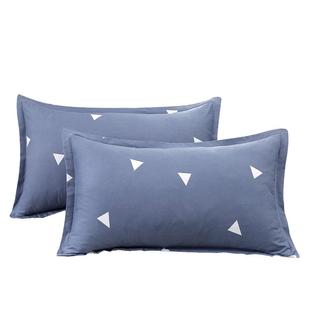 枕套一对装加厚水洗棉单人单个枕头套儿童双人小枕芯内胆套外套罩