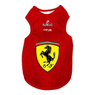 2025法F1拉利方程式车队赛车猫咪狗狗衣服宠物背心泰迪大中小型犬