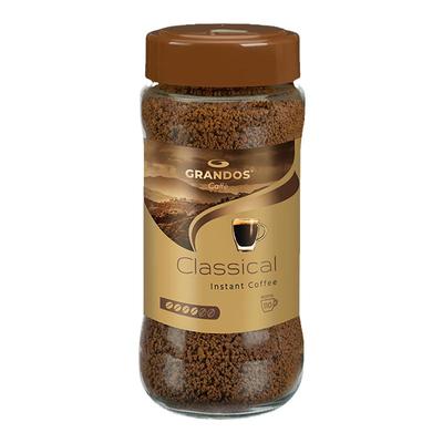 格兰特经典速溶黑咖啡粉200g大瓶装德国原装进口美式咖啡无蔗糖