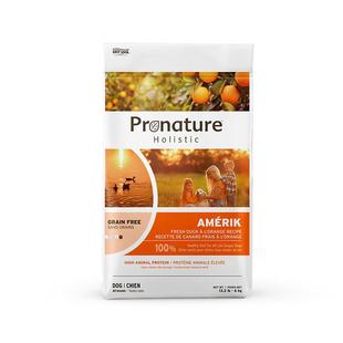 Pronature枫趣进口鸭肉甜橙舒缓泪痕狗粮金毛柯基通用型成犬犬粮