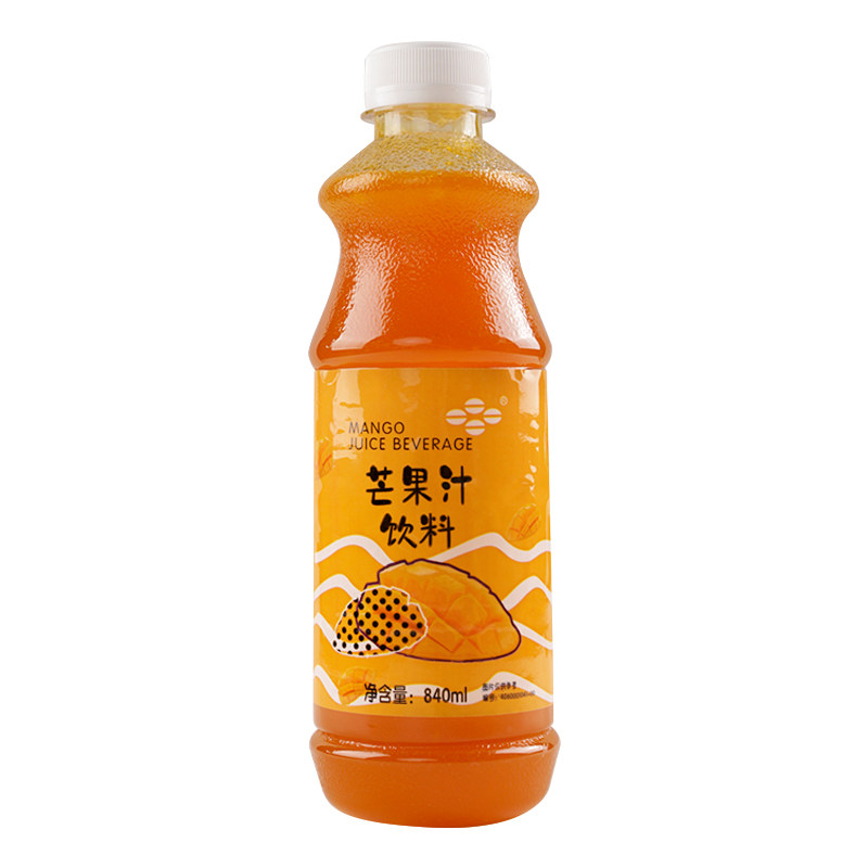鲜活芒果汁饮料浓浆奶茶特调