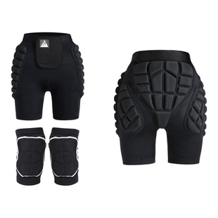滑雪护具护臀内穿护膝防摔屁垫护臀垫护臀裤护肘内护装备套装全套