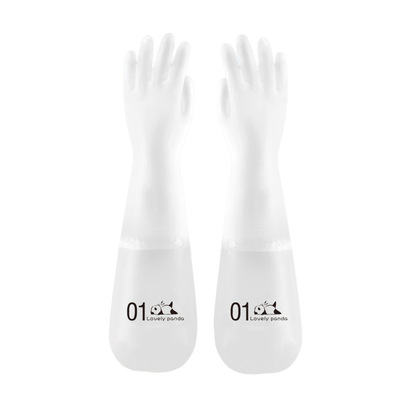 洗碗手套女防水橡胶胶皮加绒厨房