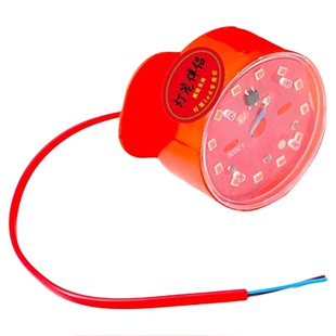 元旦新年七彩旋转灯笼灯大红灯笼配套灯泡旋转魔球灯笼伴侣投影灯