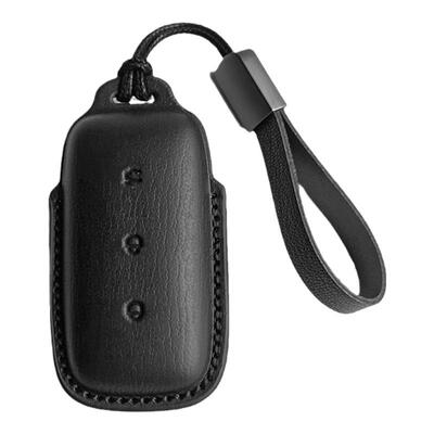 吉利银河钥匙套精选头层牛皮材质