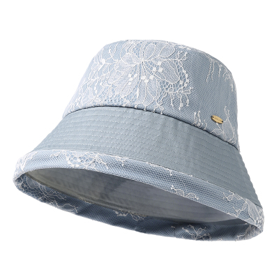 CACUSS蕾丝显脸小防晒渔夫帽女春