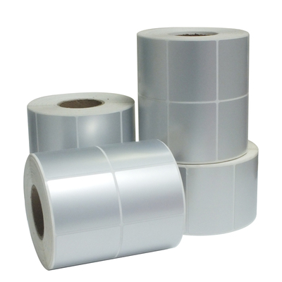 哑银不干胶条码新意防水防油