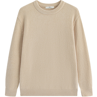 商场同款流石男装经典纯色针织衫