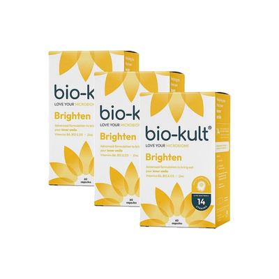 欧洲直邮英国biokult百康百德开心菌益生菌缓解EMO焦虑 60粒/盒