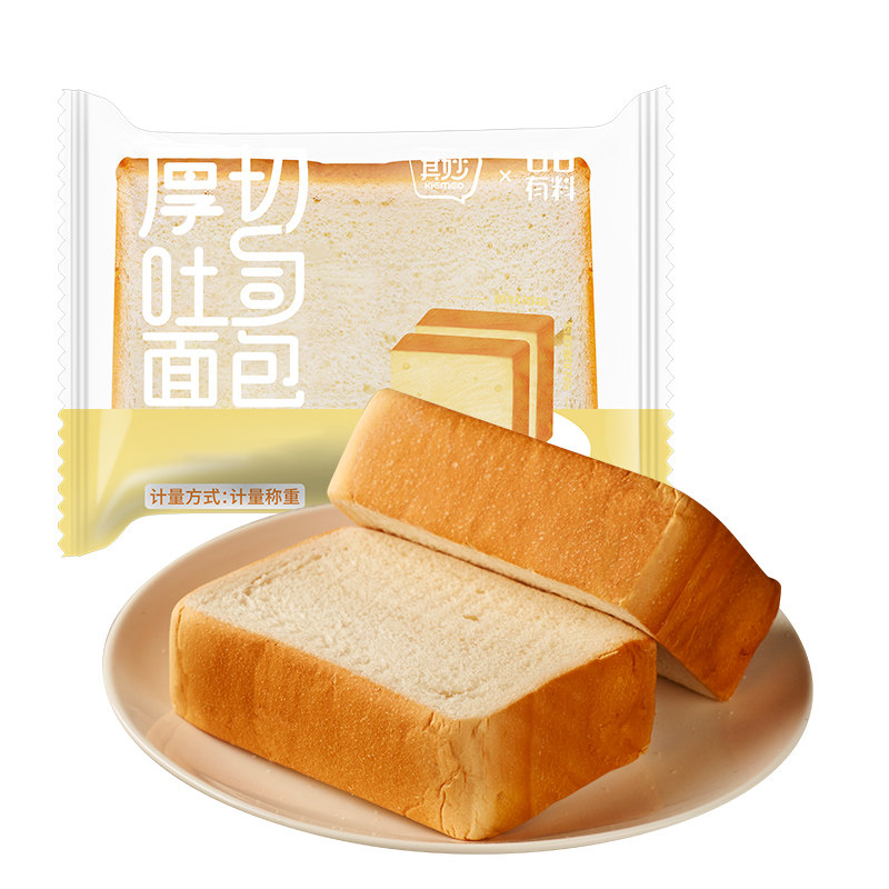厚切吐司面包营养早餐切片吐司