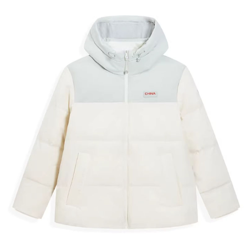 特步羽绒服正品女款冬季保暖外套