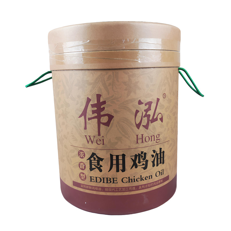 伟泓浓香型食用鸡油25L炼鸡脂油