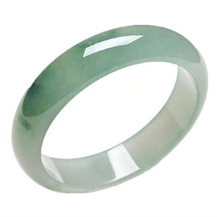 特大号68翡翠手镯冰种飘花油青大码70阳绿处理翡翠66圈口67玉镯子