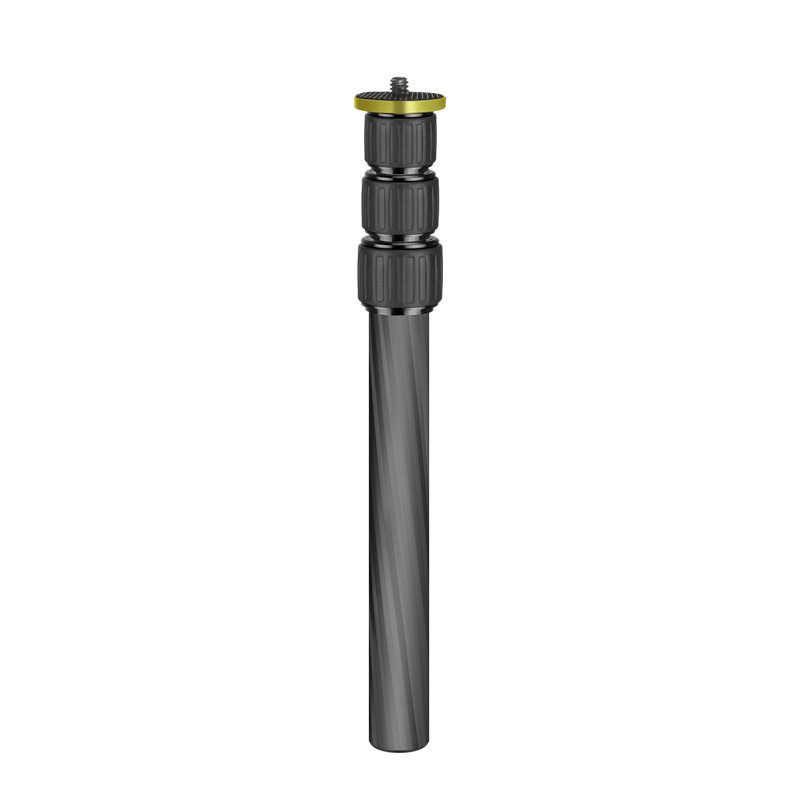 通用2节3节4节碳纤维中轴管三脚架配件加高延长杆英制3/8接口转换