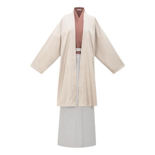 花朝记｜慕｜秋冬汉服男女｜保暖毛呢｜宋制对襟长衫飞机袖两片裙