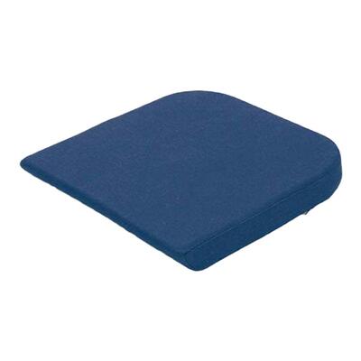 【日本直邮】TEMPUR丹普深蓝色坐垫W40xD42x高5cm椅子办公室护垫
