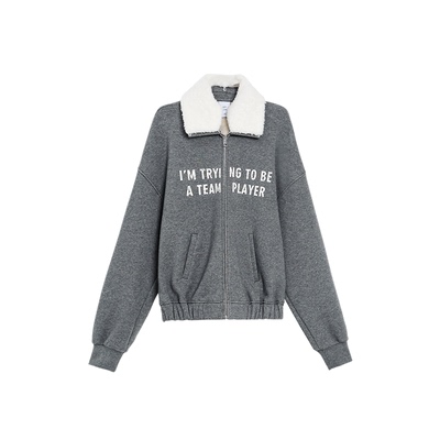 TurnSignal开衫连帽卫衣外套