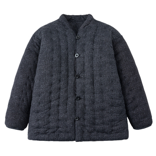 纯棉花手工棉衣男中老年加肥大码棉服爸爸居家内穿保暖衣老人棉袄