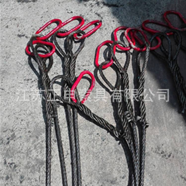 江苏正申  压制钢丝绳索具  插编钢丝绳索具 钢丝绳吊索具