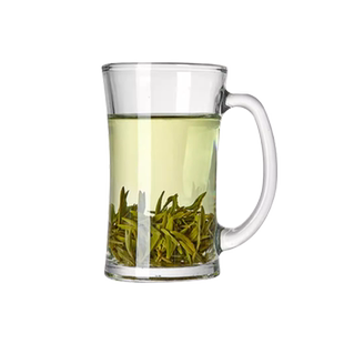 耐高温玻璃杯家用喝水杯子男茶杯透明水杯待客办公室茶具专用喝茶