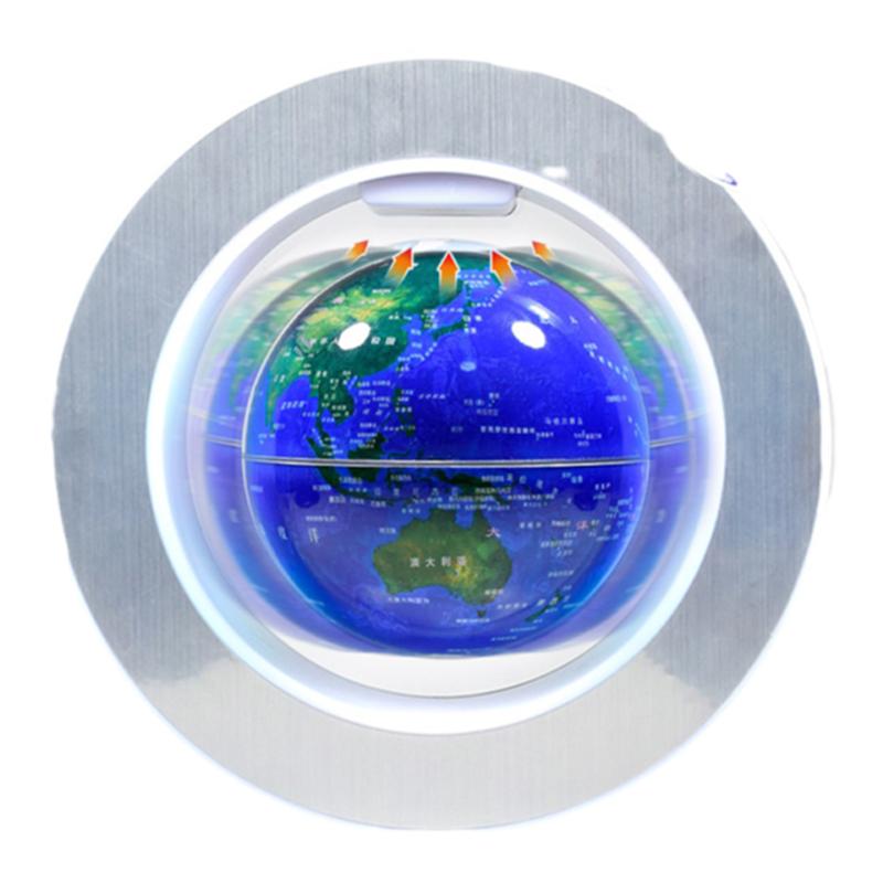 地球仪3d立体悬浮球摆件磁悬浮小夜灯发光自转黑科技办公室装饰品