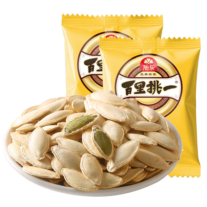 新疆南瓜子美人甲新货椒盐原味熟南瓜籽独立小包休闲零食坚果炒货