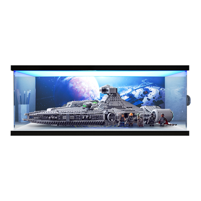 乐高75315帝国轻型巡洋舰星球大战适用亚克力展示盒积木模型收纳