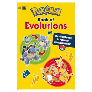 宝可梦进化之书 英文原版 Pokemon Book of Evolutions Katherine Andreou 益智游戏【中商原版】