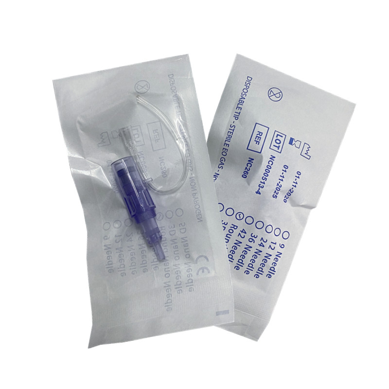 导入仪针头原装微针水光探头上药器耗材螺口纳米微晶溶斑圆晶美容