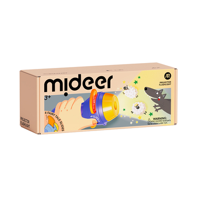 mideer弥鹿手持投影仪手电筒