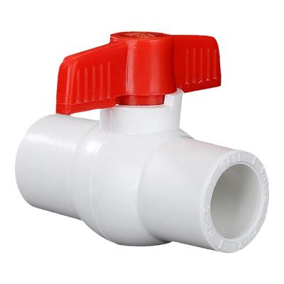 PPR阀门加厚 PPR全塑球阀 4分6分 1寸 平口热熔 pp水管管件配件