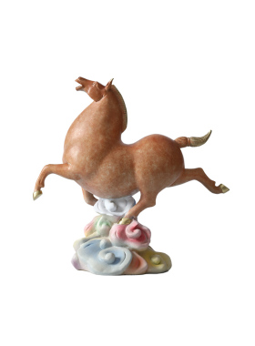 创意家用客厅办公室铜马摆件礼品