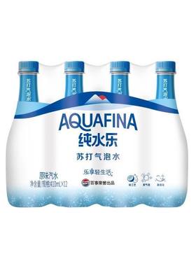 纯水乐苏打气泡水410ml*12瓶