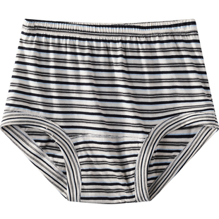 中老年内裤男纯棉老人高腰大码三角裤宽松裤头全棉不知内裤13158