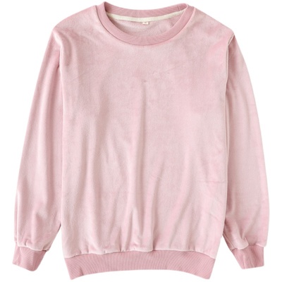 情侣海岛绒睡衣上装单件